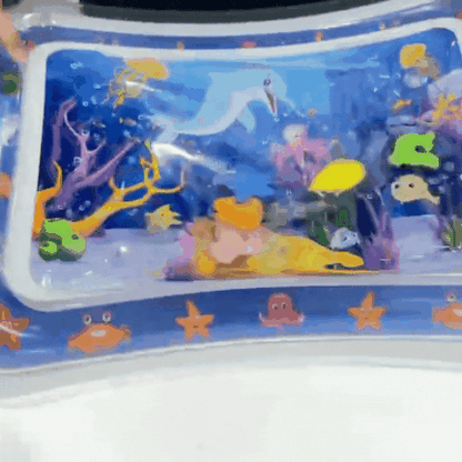 Ortekor AquaPaws | Interactive Cat Toy Water Play Mat with Spray System | Engaging Fun for Hot Days