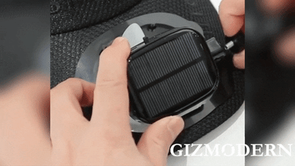 Sunshade Visor Hat | Solar-Powered Fan with Adjustable Speed | Perfect for Outdoor Activities