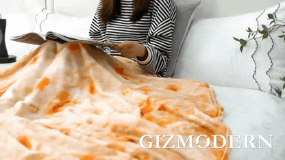 Cozy Burrito Blanket | Ultra-Soft Flannel Material with Unique Design for Ultimate Comfort