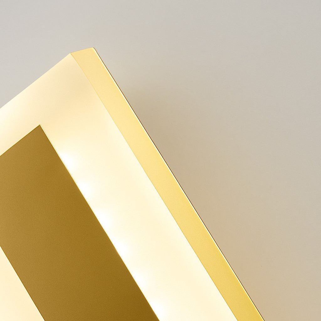 Linear Outdoor LED Wall Sconce Gold Finish Waterproof Dimmable IP65 Hardwired AC 85-265V Modern Exterior Lighting for Patio Garden Porch