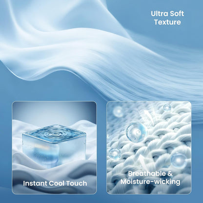 Cooling Comfort Collection | Cooling Blanket with Arc-Chill Technology | Lightweight Summer Blanket for Hot Sleepers