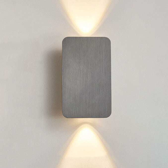 6W LED Metal Sconce for Entryways & Cozy Spaces – Hardwired Modern Fixture in Black, Gold, Coffee & Gray