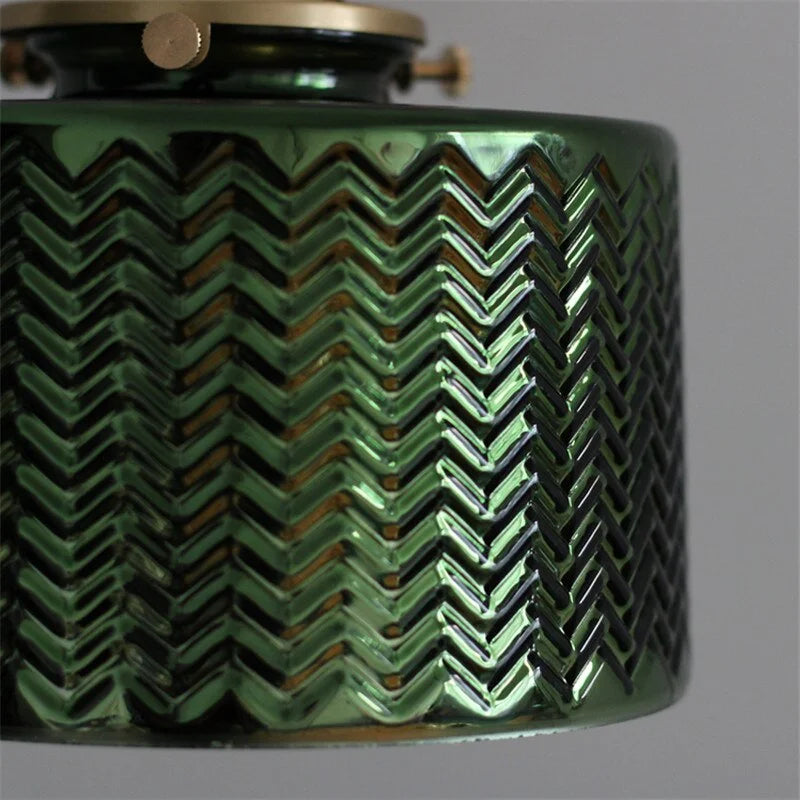Adjustable Sconce with Glass Shade in Green or Clear for Bedroom Living Room Hallway | Pivoting Arm Indoor Wall Light Fixture E27 Base for M