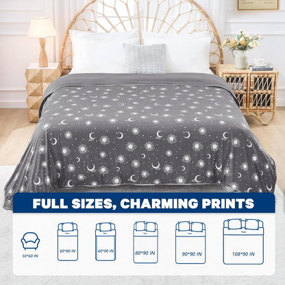 Cozy Comfort | Cooling Blanket with Double-Sided Fabric | Lightweight Summer Blanket for Hot Sleepers and Travel
