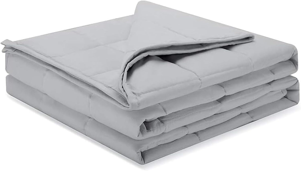 Cozy Comfort | Weighted Blanket for Adults with Cooling Fabric | Breathable All-Season Design for Ultimate Relaxation