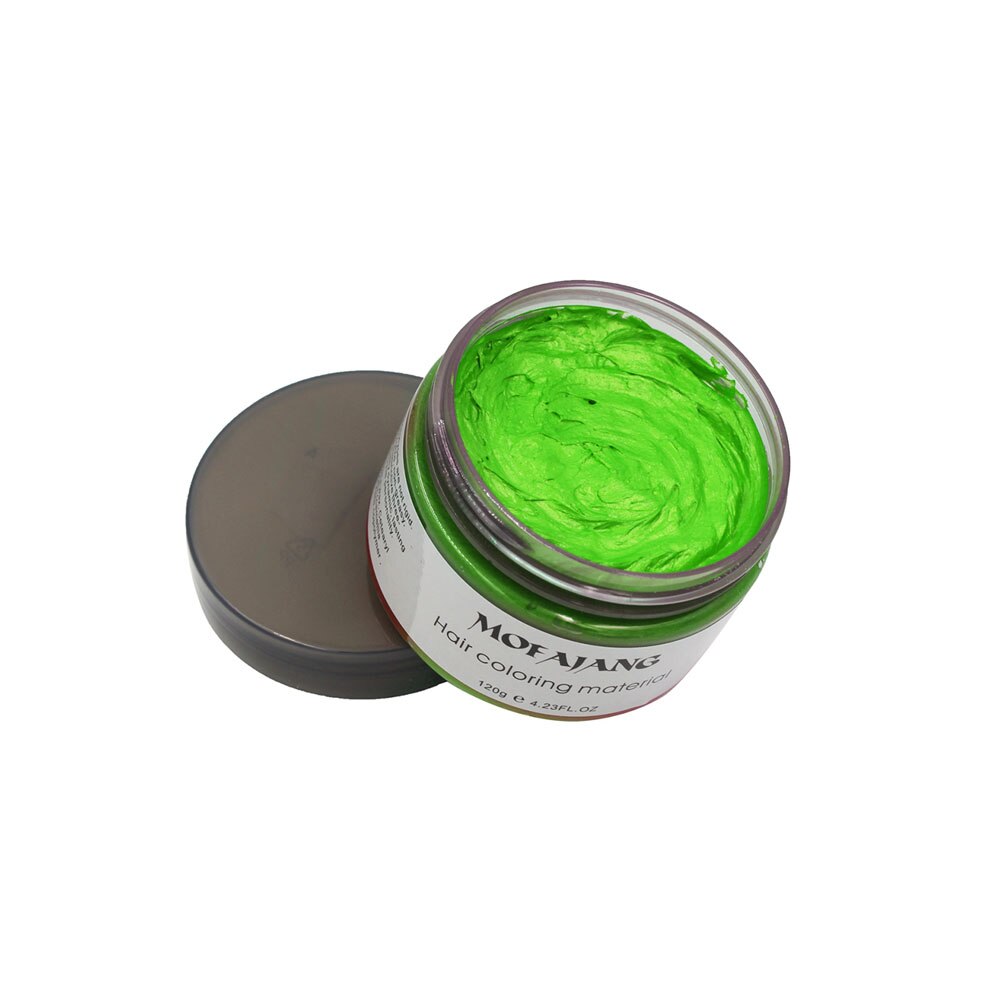 Temporary Styling Wax for Vibrant Wash-Out Color Transformation Unisex Men Women Party Events Festival Cosplay Costume Natural Plant-Based F