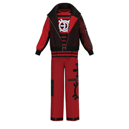 Vampire Costume Set | Bold Jacket and Pants Outfit for Halloween Fun