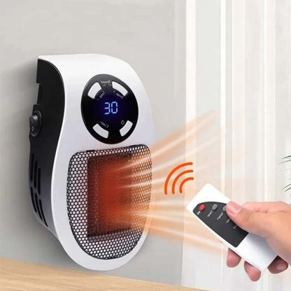 Ceramic Tower Heater White 345 sq ft Adjustable Temp Remote Timer Portable Indoor Warming Fan for Bedroom Bathroom Office Living Room