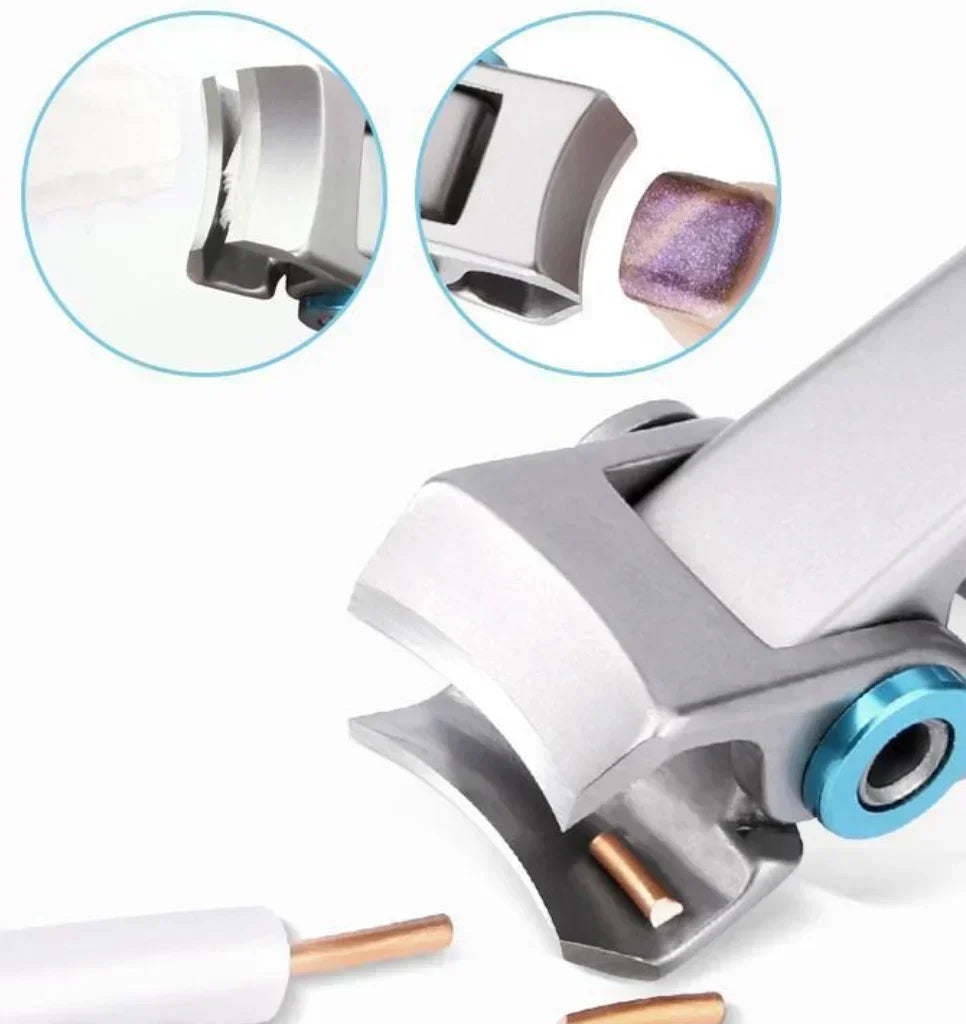 Professional Toenail Clipper for Challenging Nails – Stainless Steel Trimmer with Wide Jaw Opening & Non-Slip Grip for Seniors & Adults