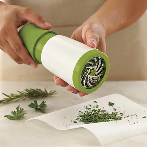 Herb Mill – Manual Fresh Herb Grinder with Stainless Steel Blades