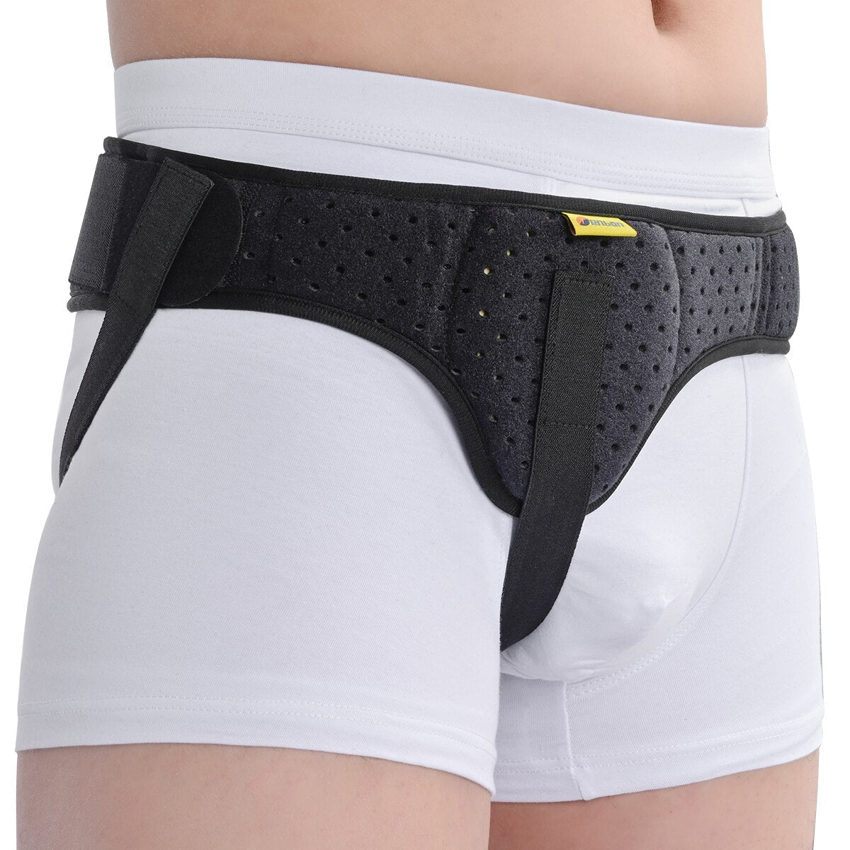Adjustable Inguinal Hernia Support Truss with Removable Compression Pad for Men & Women Post-Surgery Recovery & Daily Comfort