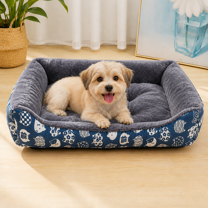 Ortekor Cozy Insulated Plush Dog Bed