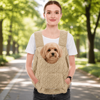 Ortekor Waterproof & Windproof Hands-Free Pet Carrier (Front Chest Backpack)