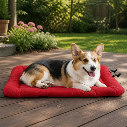 Ortekor Waterproof & Anti-Slip Dog Bed (Machine Washable)