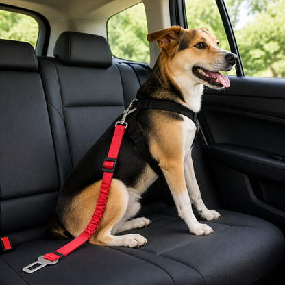 Ortekor Durable Nylon & Metal Hardware Dog Car Seat Belt