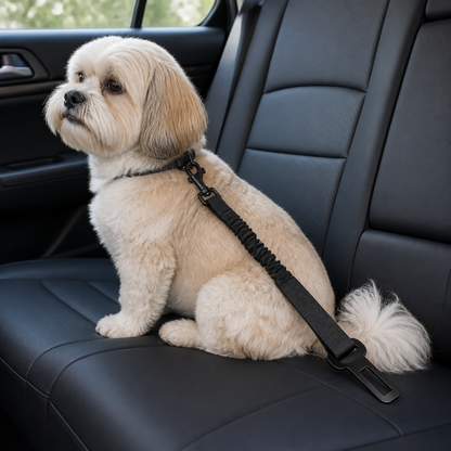 Ortekor Adjustable Shock-Absorbing Dog Car Seat Belt