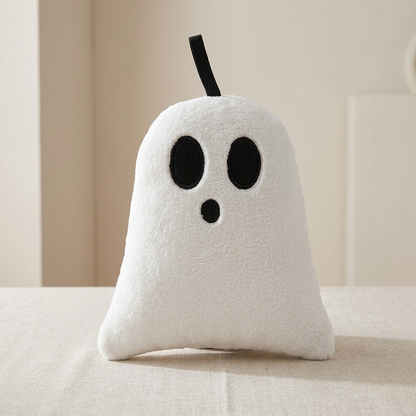 Glimmer Ghost Hand Towel - Soft Coral Fleece, Halloween Decor