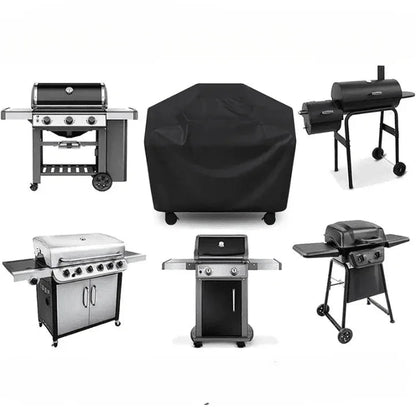 Heavy-Duty Waterproof Grill Cover for Outdoor BBQ Protection – Oxford Cloth Weather Shield