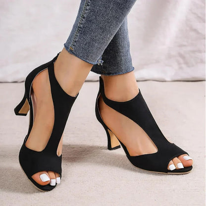 Women's Cushioned High Heel Dress Shoes with Arch Support for All-Day Comfort, Work, Weddings & Evening Events