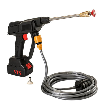 Rechargeable Pressure Washer with Dual Battery Pack for Cars, Patios & Outdoor Cleaning – Portable Cordless Spray Gun
