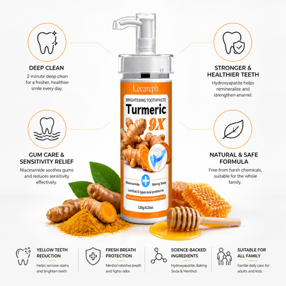 Hydroxyapatite Whitening Toothpaste (Turmeric & Bee Venom)