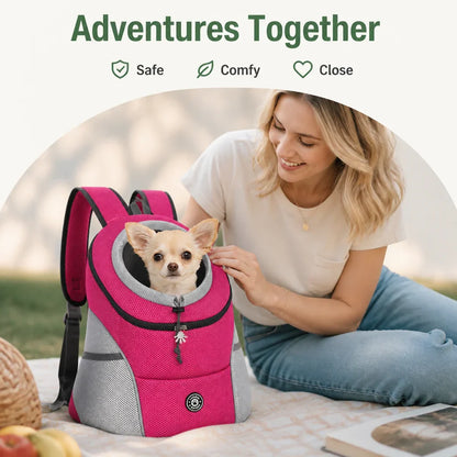 Ortekor Breathable Mesh & Reflective Backpack Carrier (Removable Pad)
