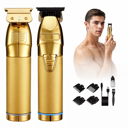 Professional Hair Clipper | Adjustable Trimmer for Men with Ergonomic Design | Versatile Grooming for All Hair Types