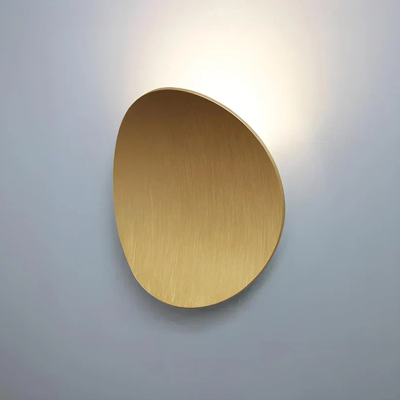 Contemporary Circular Sconce with Integrated 7W LED for Bedroom Hallway Living Room Ambient Glow Aluminum Construction Minimal Profile