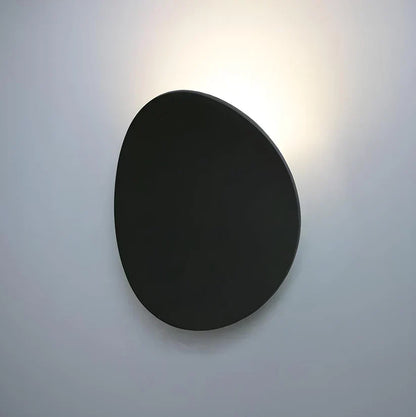 Contemporary Circular Sconce with Integrated 7W LED for Bedroom Hallway Living Room Ambient Glow Aluminum Construction Minimal Profile