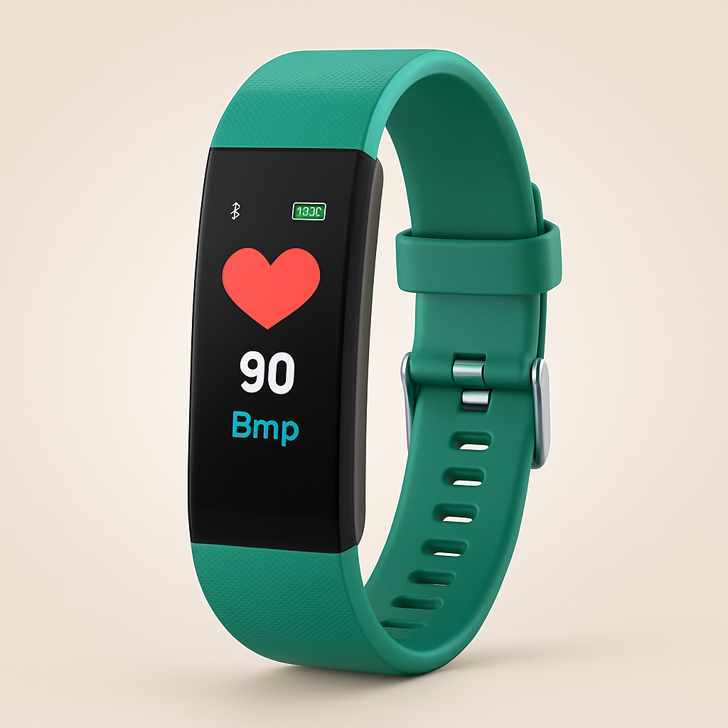 Fitness Tracker Watch for Seniors with Heart Rate Monitor Blood Pressure Steps Sleep Tracking LED Screen USB Rechargeable Water-Resistant Ac