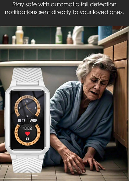 Guardian Watch | Smartwatch for Seniors with Fall Detection & GPS Tracking | Essential Safety Features for Independence
