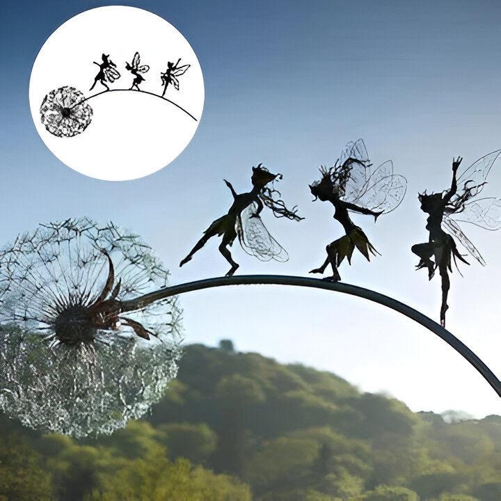 Delicate Metal Yard Ornaments