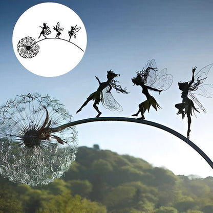 Delicate Metal Yard Ornaments