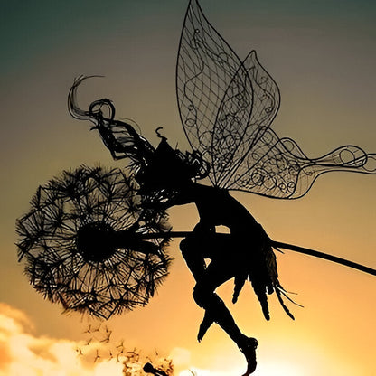 Delicate Metal Yard Ornaments