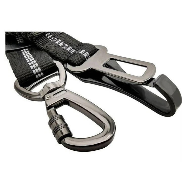 Safe Pet Car Harness with Padded Restraint and Shock Absorber