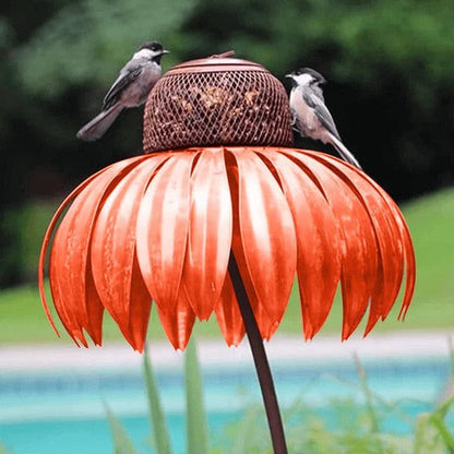 Colorful Metal Tube Bird Feeder Kit