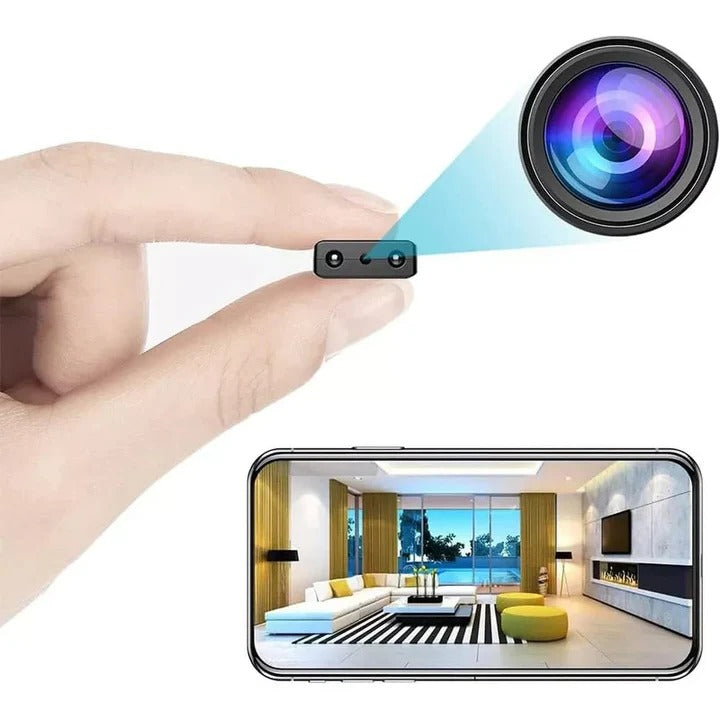 Small Wireless Security Camera with Video and Audio