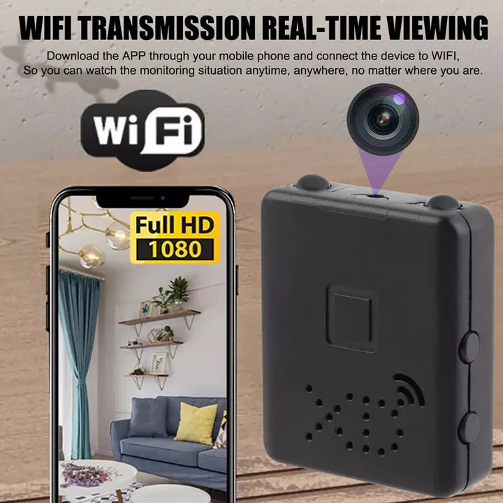 Small Wireless Security Camera with Video and Audio