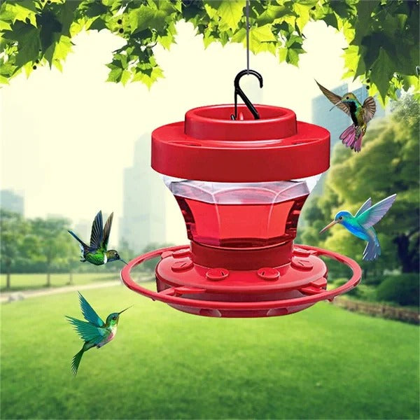 Easy Fill Hanging Bird Feeder with Tray - Ortekor