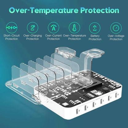 Compact Multi USB Charger Station Hub