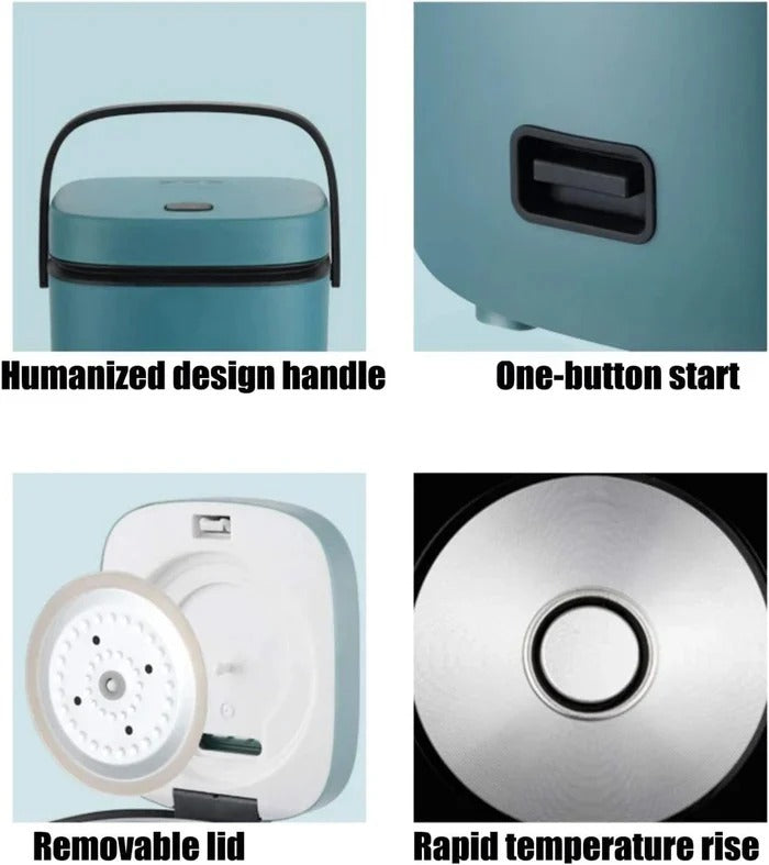 Compact Automatic Rice Cooker with Keep Warm