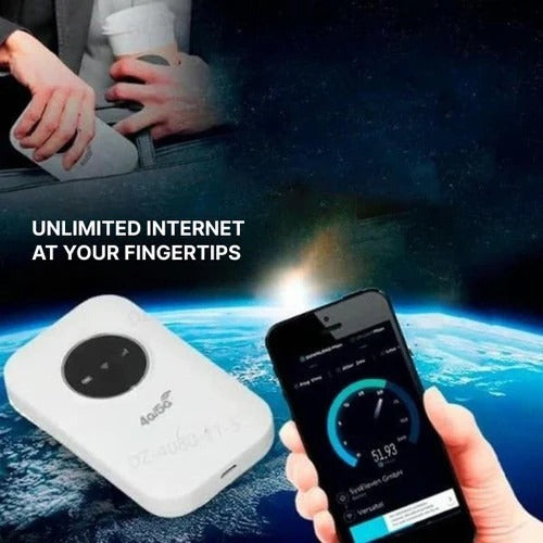 Compact Mobile WiFi Hotspot for Travel