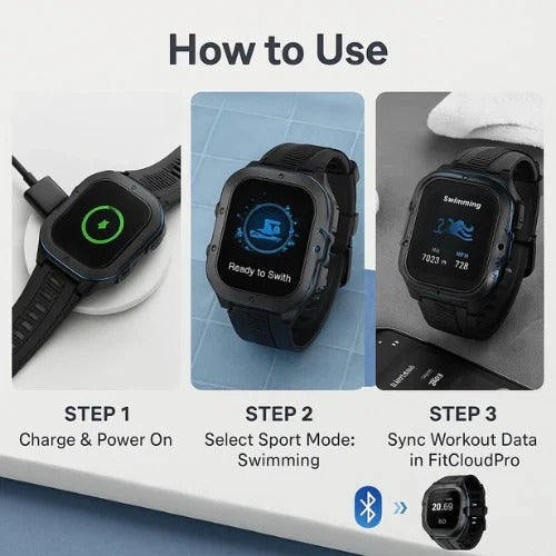Waterproof Athletic Fitness Watch