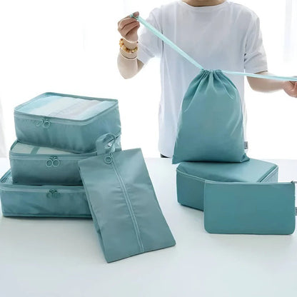 Travel Packing Cubes, 7 Piece Storage Set