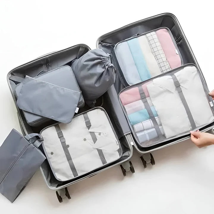 Travel Packing Cubes, 7 Piece Storage Set