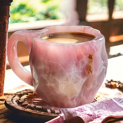Delicate Glass Mug for Hot Coffee Tea