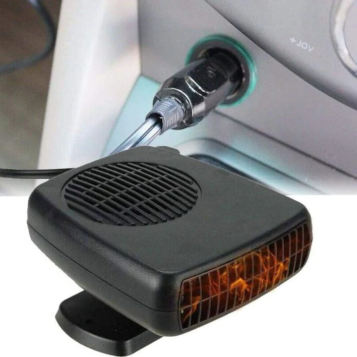 Compact 12V Car Heater for Winter Warmth