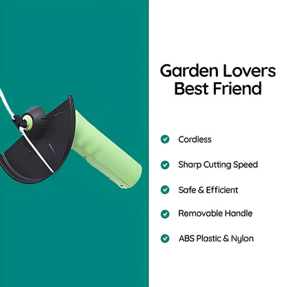Compact Wireless Lawn Trimmer and Edger