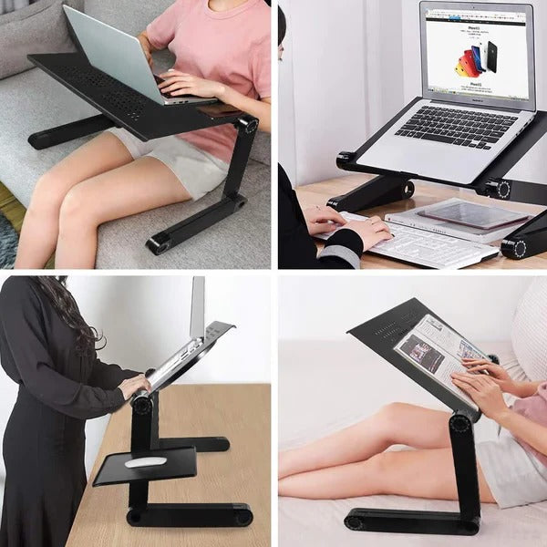 Compact Adjustable Laptop Table Stand