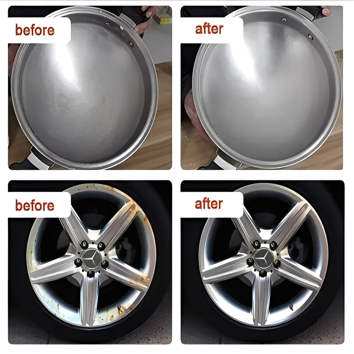 Heavy Duty Scratch Remover Paste for Metal Surfaces